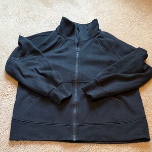 Lululemon Athletica Black Fleece-Lined Jacket
